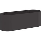 vidaXL Povišeni vrtni krevet Crna 120 x 40 x 40 cm Čelik - Crna 120 cm | shoptok.hr