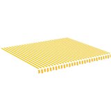  Zamjenska tkanina za tendu žuto-bijela 4 x 3 5 m | shoptok.hr