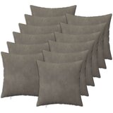  Presvlaka za jastuk 12 pcs HEERLEN Svjetlosiva 40 x 40 cm | shoptok.hr