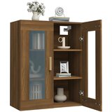 Viseći zidni ormarić boja smeđeg hrasta 69,5 x 34 x 90 cm | shoptok.hr