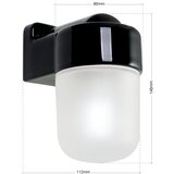 Orion zidna lampa ostia 1xE27/40W/230V crna | Eponuda.com