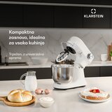 Klarstein Bella Evo kuhinjski robot | planetarni mešalni sistem | 3 mešalni nastavki | 1500 W | 5 l | Shoptok.si