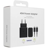 Samsung originalni Type-C zidni punjač + Type-C na Type-C kabel PD 3A 45W EP-T4511XBEGEU crni | shoptok.hr