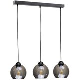  Luster na sajli UNO 3xE27/60W/230V crna/zadimljena | Eponuda.com