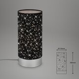 BRILONER 7028-015 - Stona lampa STARRY SKY 1xE14/25W/230V crna | Eponuda.com