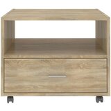  Stolić za kavu boja hrasta 55x55x40 cm konstruirano drvo | shoptok.hr