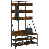  Stalak za odjeću i cipele boja hrasta 100x40x184 cm | shoptok.hr