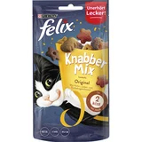 Felix 4 + 1 gratis! mačji priboljški - KnabberMix: Original (5 x 60 g)