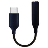X Wave adapter Tip C na 3.5mm, duzina kabla 0.1m, za slusanje muzike, crni ( Adapter audio Tip C na 3.5mm ) | ePonuda.com