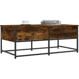  Stolić za kavu boja hrasta 100 x 51 x 40 cm konstruirano drvo | shoptok.hr