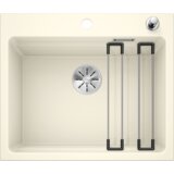 Blanco sudoper ETAGON 6 InFino SILGRANIT SIVI KAMEN, pribor inox nosači, s dalj. upr. | shoptok.hr