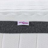  Madraci 2 pcs Bijela siva 60 x 200 cm Pletiva tkanina | shoptok.hr
