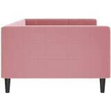  Dnevni krevet ružičasti 100 x 200 cm baršunasti | shoptok.hr