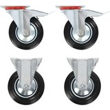 vidaXL Kolesa 4 kosi 160 mm, (21036044) | Shoptok.si