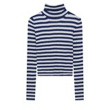 Pull&Bear Pulover modra / svetlo siva | Shoptok.si