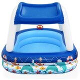 Lean Toys Napihljiv bazen s streho 213 x 155 x 132 cm Bestway | Shoptok.si