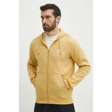 Adidas Dukserica za muškarce, boja: žuta, s kapuljačom, bez uzorka, IR7834