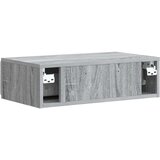 Stolna montirana na zid Siva sonoma 59 x 34,5 x 17 cm | shoptok.hr