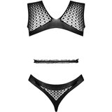 Livco Michikol - mrežasti body otvorenih leđa - (crna) - S-L | shoptok.hr