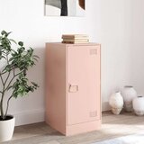 vidaXL Komoda roza 34,5x39x73 cm jeklo | Shoptok.si