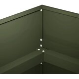  Vrtna saksija Maslinastozelena 200 x 80 x 60 cm Čelična vrata - Maslinastozelena 200 x 80 x 60 cm | shoptok.hr