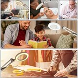 TOMSHINE LED povečevalna svetilka 8x s sponko | Shoptok.si