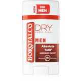 Borotalco MEN Dry trdi deodorant 72 ur za moške Amber Scent 40 ml Cene