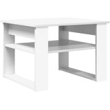  Kava Stol s pohranom Bijelo 64 x 54 x 44 cm Konstruirano drvo | shoptok.hr