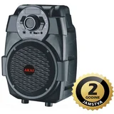 zvučnik 10W, FM, BT, USB, baterija, crni ABTS-806