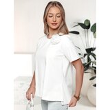 DStreet T-shirt damski BINDA ecru | Shoptok.si