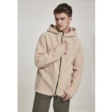 Urban Classics Hooded Sherpa Zip Jacket darksand | ePonuda.com