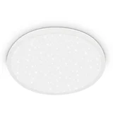 led stropna svetilka slim zvezdno nebo bela 3,3 cm x ø 37,5 cm