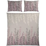 Esposa POSTELJNINA 200/200 cm flanela sivovijolična | Shoptok.si