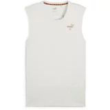 Puma Tehnička sportska majica 'First Mile' konjak / svijetlosiva