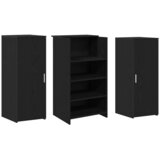  Recepcijski stol crni hrast 135x50x103,5 cm konstruiranog drva | Eponuda.ba