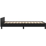  Okvir za krevet s uzglavljem bez madraca crni 80x200 cm | shoptok.hr