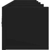  Zidni ormarići 2 kom crni 99x18x16,5 cm od konstruiranog drva | Eponuda.ba
