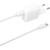 Deltaco Kućni Punjač 20 W s USB-C PD i USB-C na Lightning Kabelom 1m - Bijeli | shoptok.hr