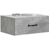  Stenski nočni omarici Betonsko siva 49 x 34,5 x 20 cm, (5000209741) | Shoptok.si