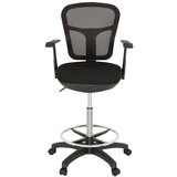 MID.YOU Vrtljivi Stol Top Work 108, Črna | Shoptok.si