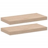  Plutajuće police 2 kom 50x23,5x4 cm od konstruiranog drva | shoptok.hr