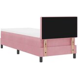  Krevet s dušekom Roze 80x200 cm Baršun | shoptok.hr
