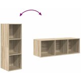  Zidni TV ormarić boja hrasta 37 x 37 x 107 cm konstruirano drvo | shoptok.hr