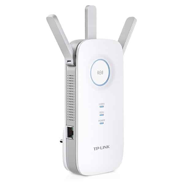 AC1750 Dual Band Wireless Wall Plugged Range Extender Qualcomm 1300Mbps at 5Ghz + 450Mbps at
