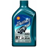 Shell Olje Advance 4T AX7 10W40 1L Cene