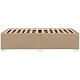  Okvir za krevet boja cappuccina 90x190 cm od umjetne kože | Eponuda.com