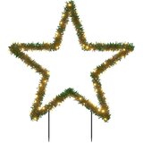  Ukrasno božićno svjetlo sa šiljcima zvijezda 115 LED 85 cm | shoptok.hr