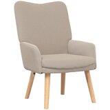 vidaXL Sproščujoči stol svetlo siva dlačica, podoben volni, (22054358) | Shoptok.si