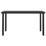  Vrtna garnitura - 5-dijelni vrtni blagovaonski set s jastucima poliratan i staklo | shoptok.hr