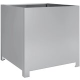 Maison Chic Vrtno korito - Greda - Cvetlični Lonec 50x50x50 cm pocinkano jeklo, (21790457) | Shoptok.si